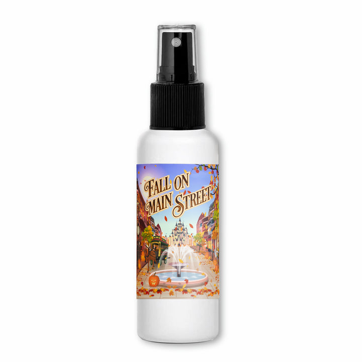 Fall On Main Street Fragrance Disney FragranceSpray 2-4 oz Spray Bottle Room Spray Fall Scent Body Spray