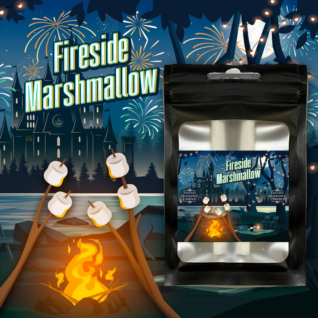Fireside Marshmallow Fragrance Car Diffuser Fragrance Refill (2 Pack)