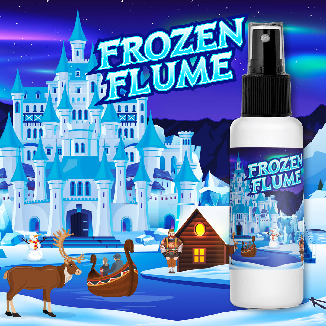 Frozen Flume Fragrance Room Spray Bottle