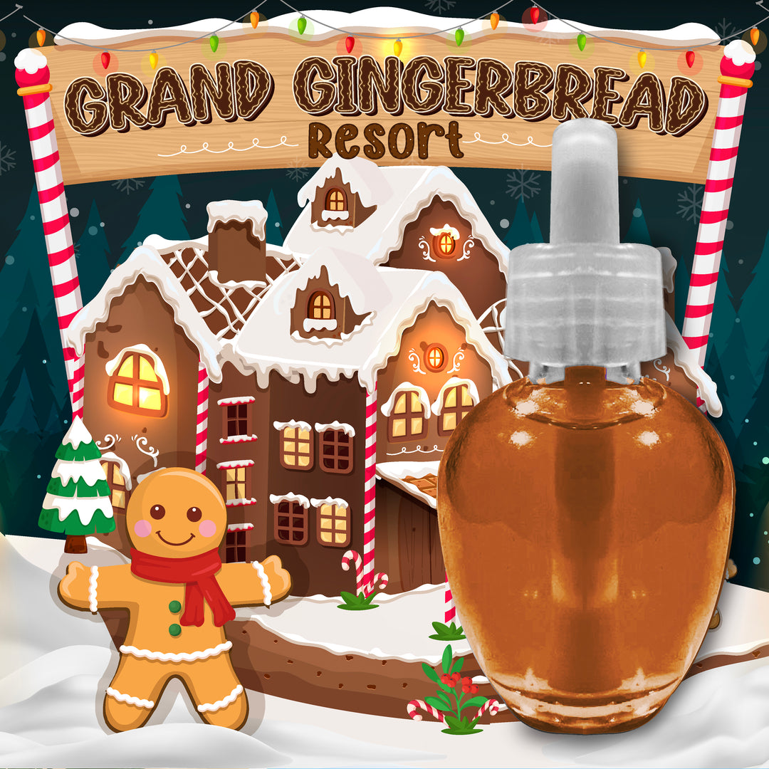 Grand Gingerbread Resort Wall Diffuser Fragrance Refill (1oz)