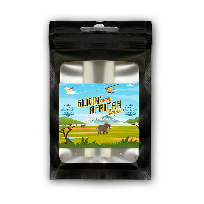 Glidin Over African Safari Fragrance Car Diffuser Refill (2 Pack)