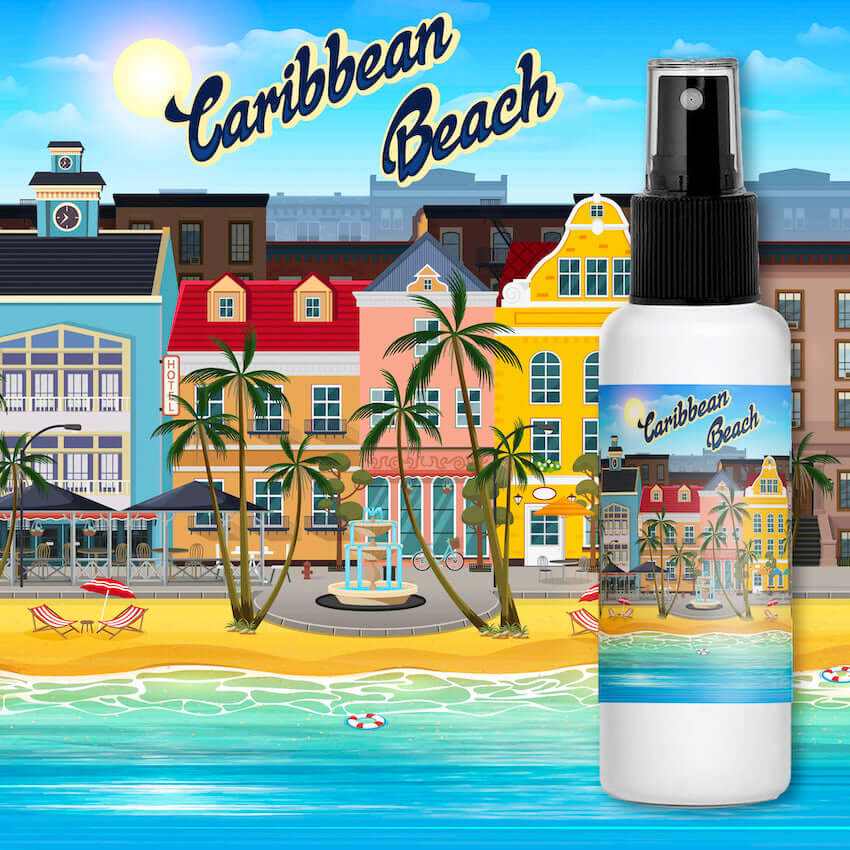 Disney Caribbean Beach Resort Fragrance Room Spray Bottle