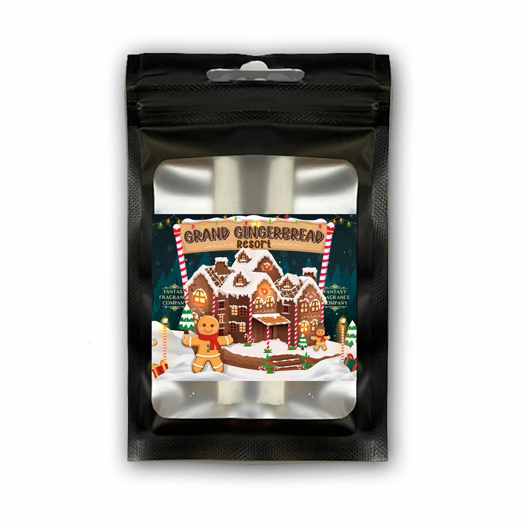 Grand Gingerbread Resort Car Diffuser Fragrance Reeds (2 Refills)