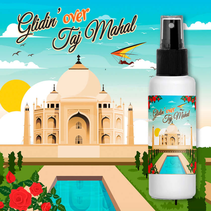 Disney Soarin Over Taj Mahal Fragrance Room Spray Bottle