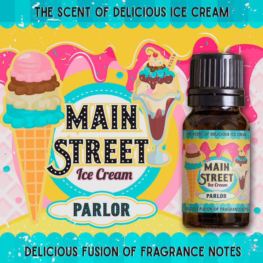 Disney Main Street Plaza Ice Cream Parlor Fragrance Oil