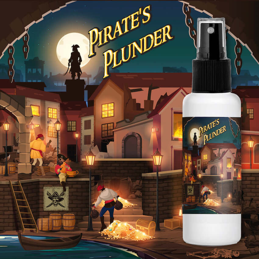 Pirates of the Caribbean Fragrance Room Spray Bottle