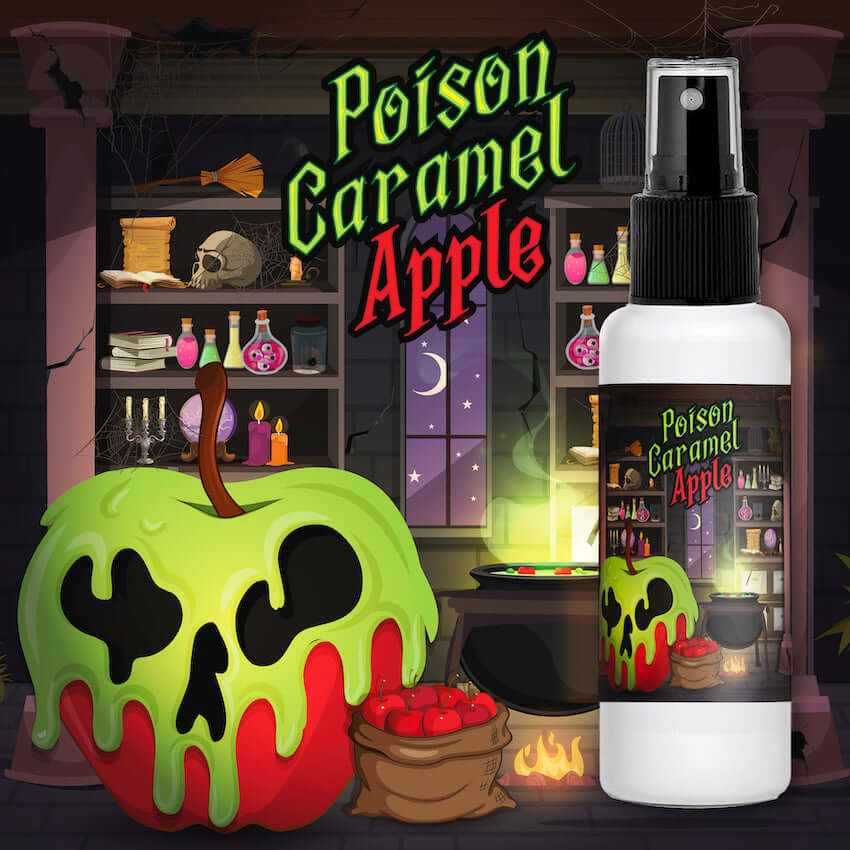 Disney Poison Caramel Apple Fragrance Room Spray Bottle