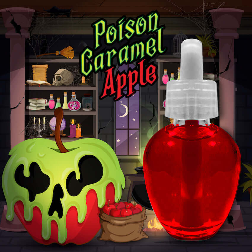 Disney Poison Caramel Apple Fragrance wall Diffuser Refills