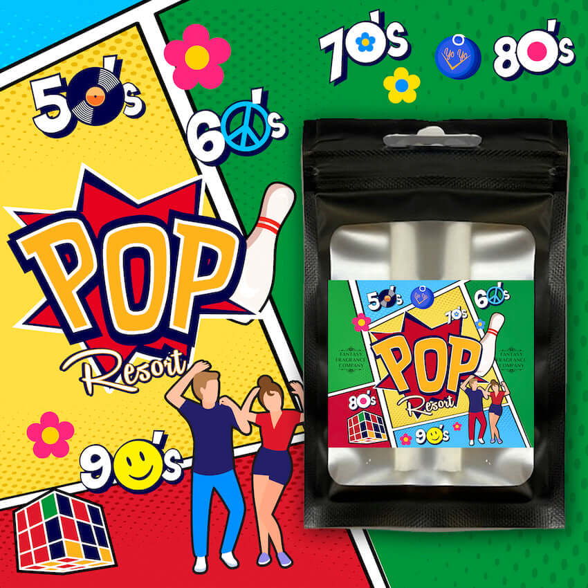 POP Resort Fragrance Car Vent Refill - Theme Park Scent