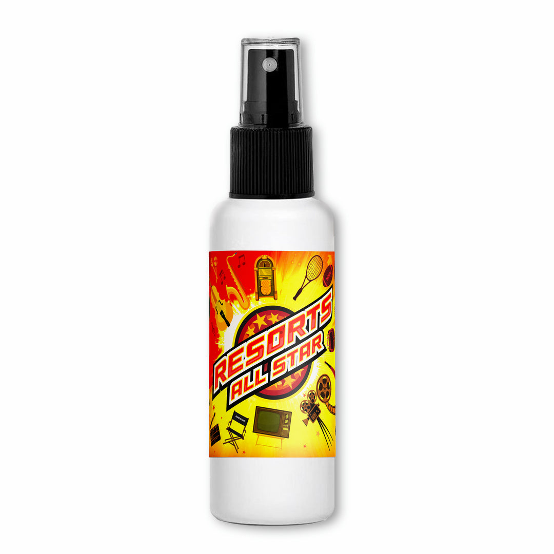 Resorts All Star Fragrance Room Spray Bottle