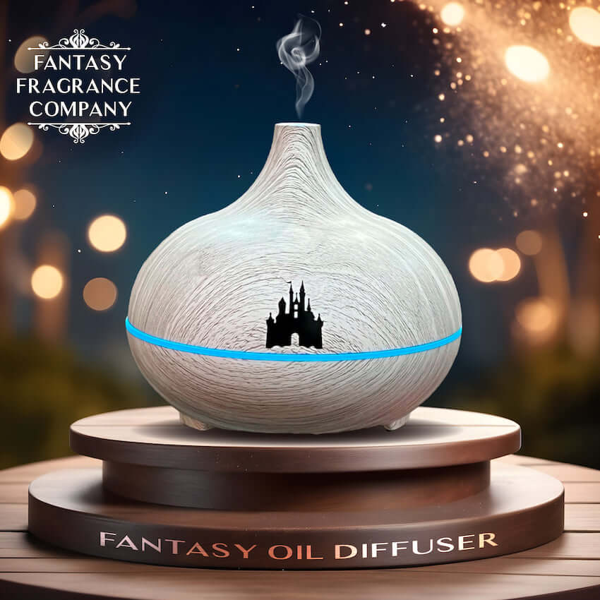 Room Oil Diffuser Engraved with Castle