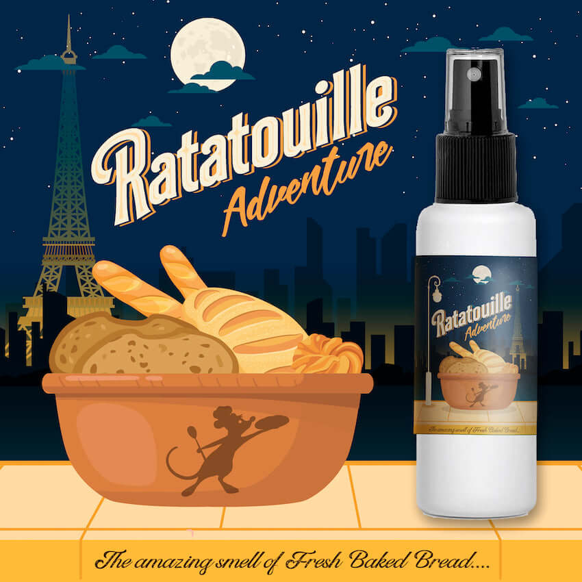 Disney Epcot Remy's Ratatouille Adventure Fragrance Room Spray Bottle