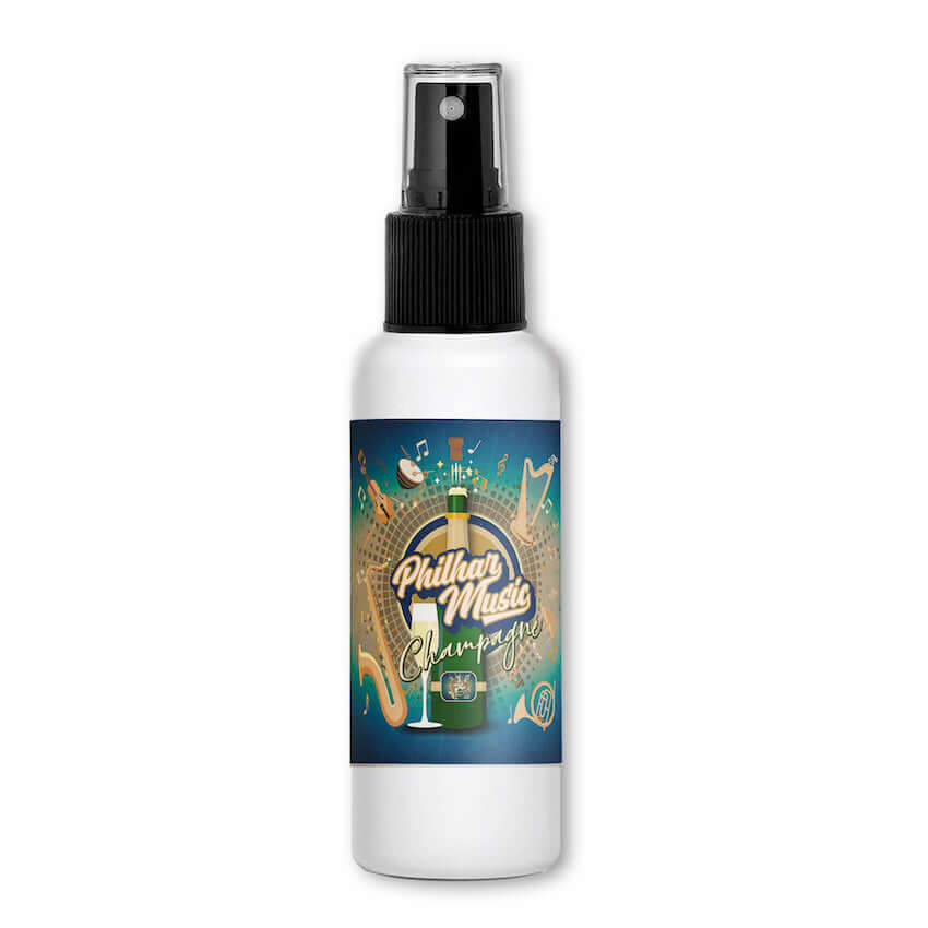 Philharmusic Champagne Fragrance Room Spray Bottle